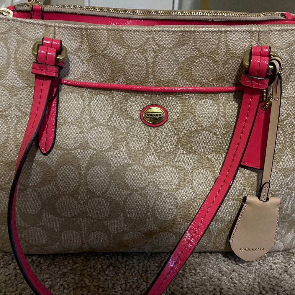 Coach purse large
